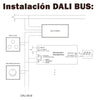 Fuente de Alimentación LED Regulabe DALI & PUSH LED 40W Multicorriente