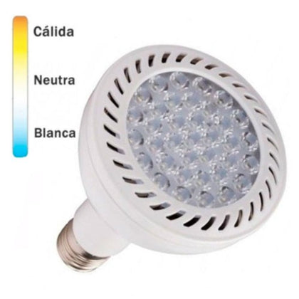 Bombilla LED PAR30 36W E27 Alta Potencia