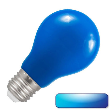 Bombilla LED E27 3W Estándar Luz Azul