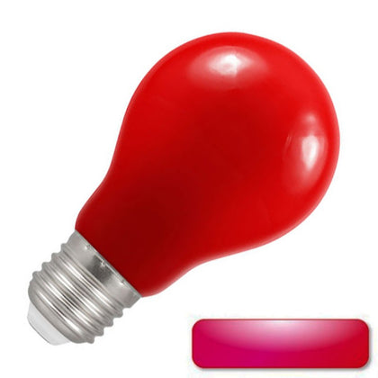 Bombilla LED E27 3W Estándar Luz Roja