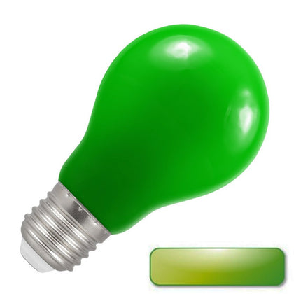 Bombilla LED E27 Estándar 3W Luz Verde