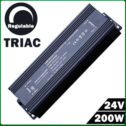 Fuente Alimentación LED Regulable TRIAC Tensión Constante 24V 200W