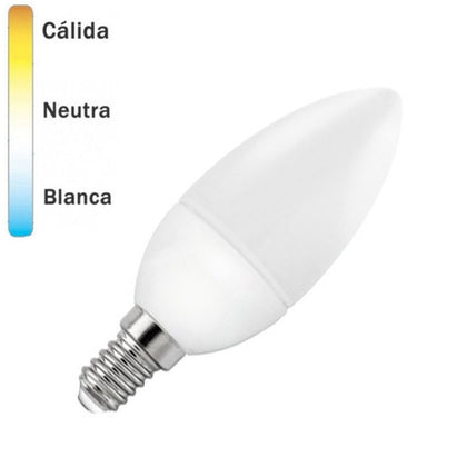 Bombilla LED E14 Vela 3W