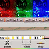 Tira LED 12V RGB 14,4W/m Cambio Color RGB