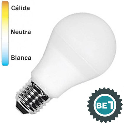 Bombilla LED E27 Estándar 8W