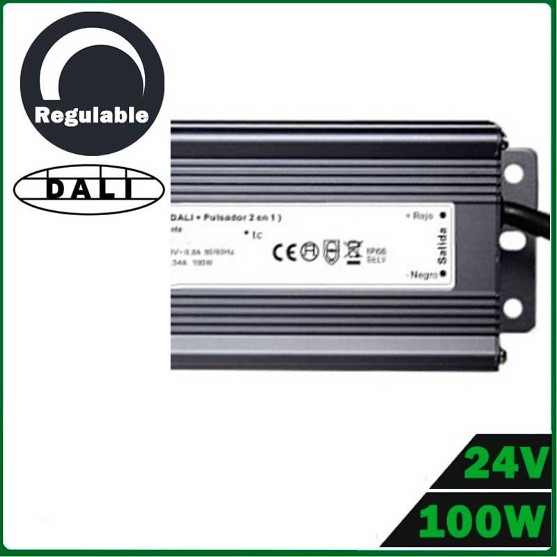 Fuente de Alimentación LED 100W 24V Regulable DALI