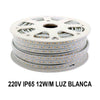 Tira LED 220V KR IP65 12W/m por Metro Luz Blanca