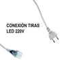 Enchufe Conexión Tiras LED 220V RK