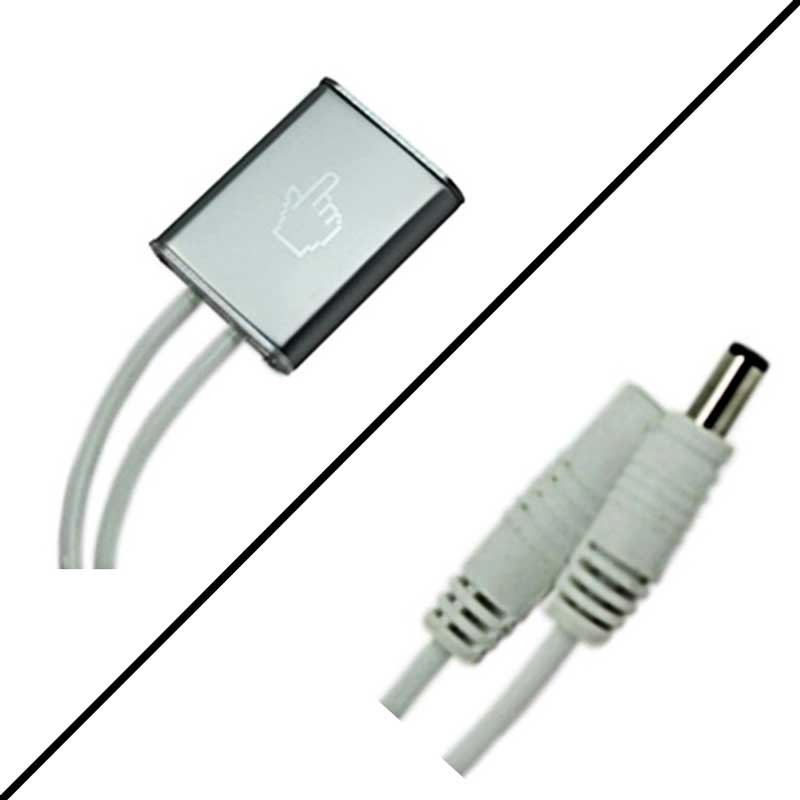 Interruptor táctil con regulador de intensidad para cintas LED