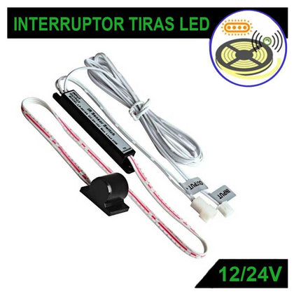 Interruptor Sensor Superficie 12V / 24V 2A Tiras LED
