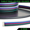 Cable de tiras LED RGBW 5 hilos