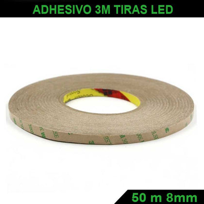 Rollo Adhesivo 3M Tiras LED 8mm 50 Metros Aprox.
