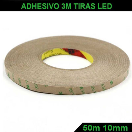 Rollo Adhesivo 3M Tiras LED 10mm 50 Metros Aprox.