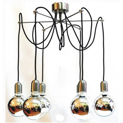 Lámpara Colgante Pendant Vintage 6 Luces E27 Superficie