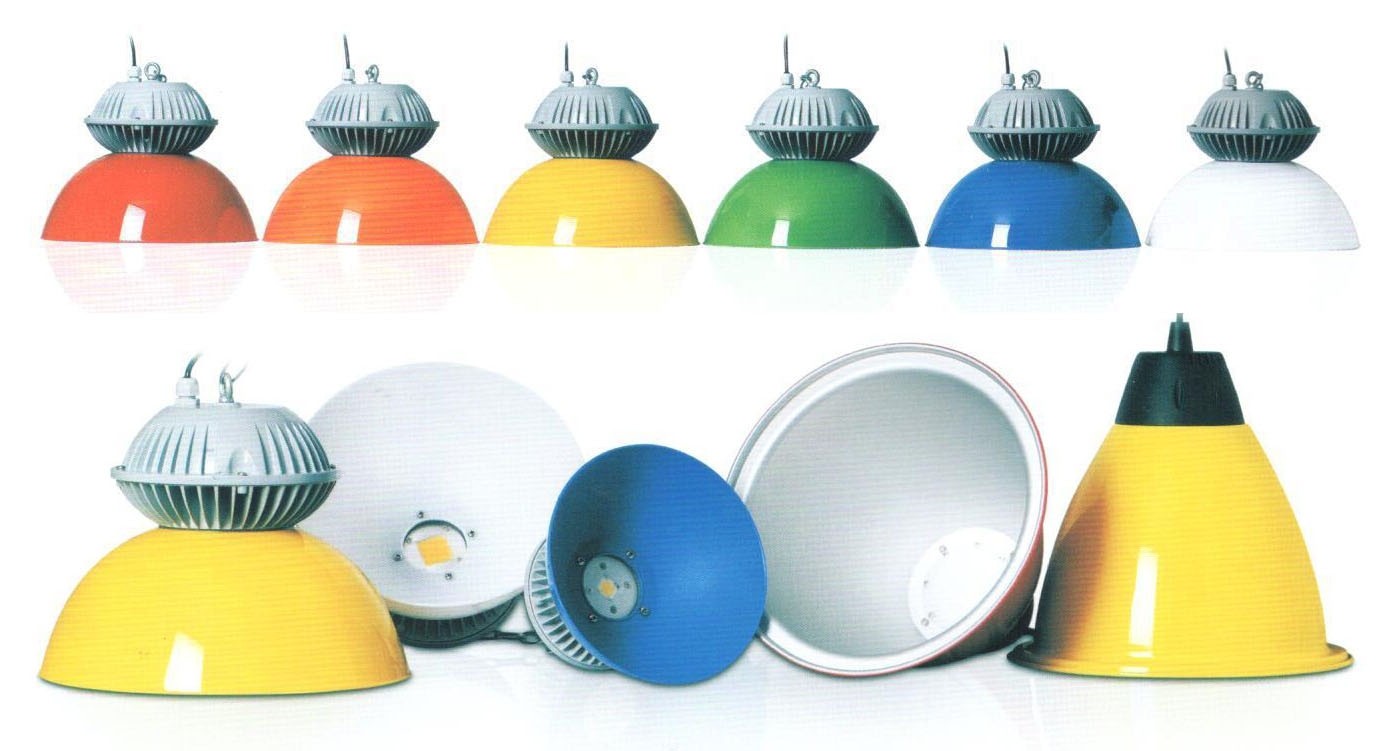 Colgante Suspensión LED 30W Diferentes Colores
