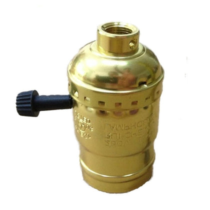 Portalámparas Vintage E27 con Interruptor