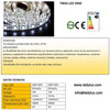 Tira LED 24V 14,4W 60 LEDs/m SMD5050 por Metro