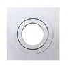 Aro Empotrable Basculante Blanco Cuadrado 92x92mm