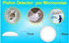 Plafón 2xE27 300mm Detector Movimiento Superficie Redondo