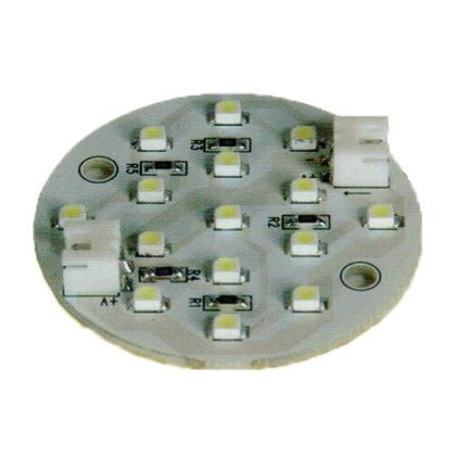 Disco 15 LEDs SMD3528 12V 50mm Diámetro Luz Blanca