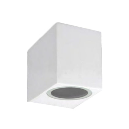 Aplique Pared Cuadrado 1 x GU10 Blanco IP54