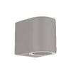 Aplique Pared Redondo 1 x GU10 Gris IP54