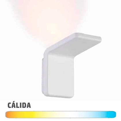 Aplique LED Pared 10W Blanco Inclinado