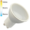 Bombilla LED GU10 6W 120 grados para focos techo
