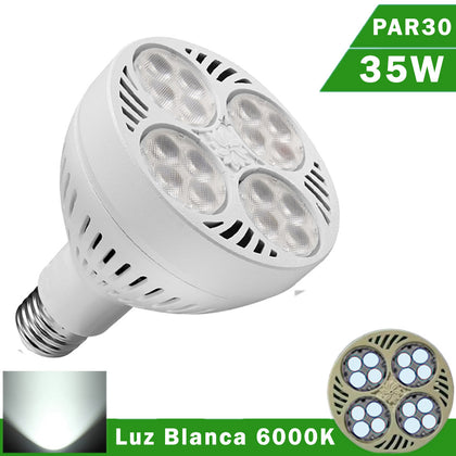Bombilla LED PAR30 E27 35W Luz Blanca 6000K
