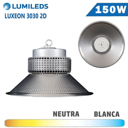 Campana LED Plata 150W Reflector Lumileds