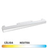 Foco para Carril Magnético 48V 18W Lineal Continuo 120º Color Blanco