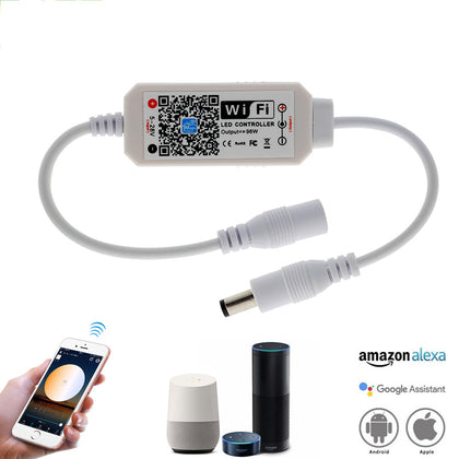 Controlador Monocolor WIFI Tiras LED 12V / 24V