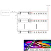 Controlador DMX RGB a SPI para Tira LED Pixel Digital 5 - 24V