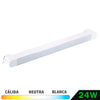 Foco Carril LED 24W Monofásico Lineal Blanco