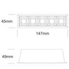 Downlight Mini LED 10W 145x45mm Osram Negro