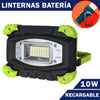 Proyector LED 10W con Batería Recargable USB