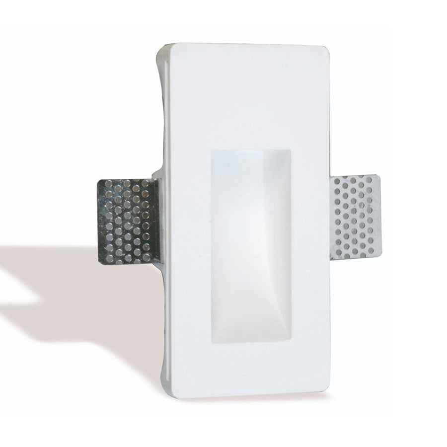 Iluminamuros Escayola LED 1W 3200K Empotrado 165 x 80 mm
