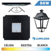 Módulo LED Exterior 50W Philips para Farola Villa Asimétrica 140x70º