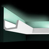 Moldura C357 Straight L 200 x H 7,1 x A 11 cm Luz Indirecta