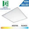 Panel LED 60x60cm 40W con Kit Emergencia