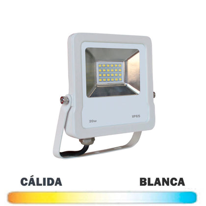 Proyector LED color Blanco SMD 20W