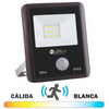 Proyector Exterior LED 50W Negro con Detector