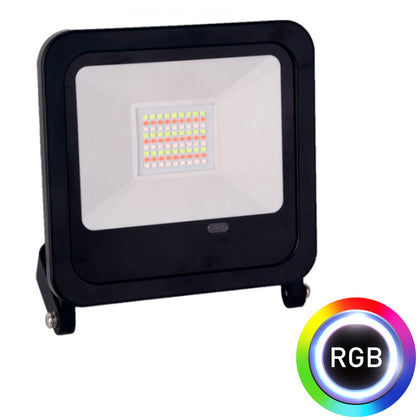 Proyector LED RGB 50W con Mando a Distancia