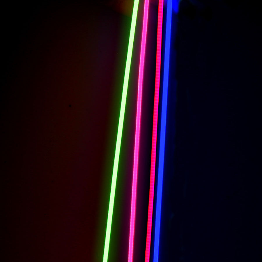 Tiras LED COB slim 4mm rojo, verde, azul y violeta