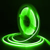 Tira LED COB slim color verde 12V 4mm