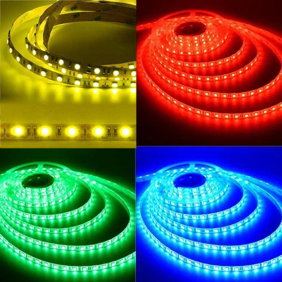 Tira LED 12V 60 LEDS/m 14,4W Luz Colores