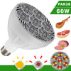 Bombilla LED PAR38 E27 60W Neodimio 2700K + Rojo